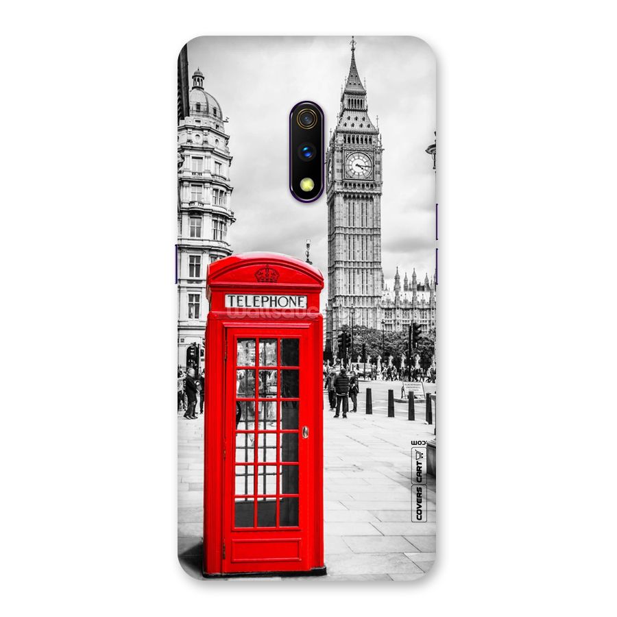 Telephone Booth Back Case for Realme X
