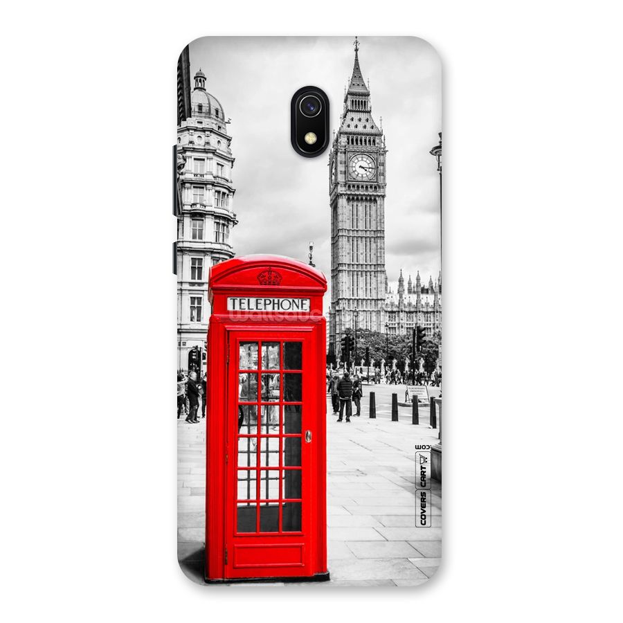 Telephone Booth Back Case for Redmi 8A