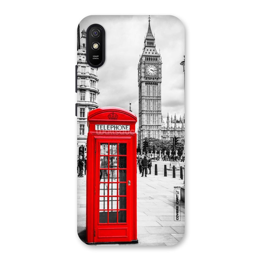 Telephone Booth Back Case for Redmi 9A