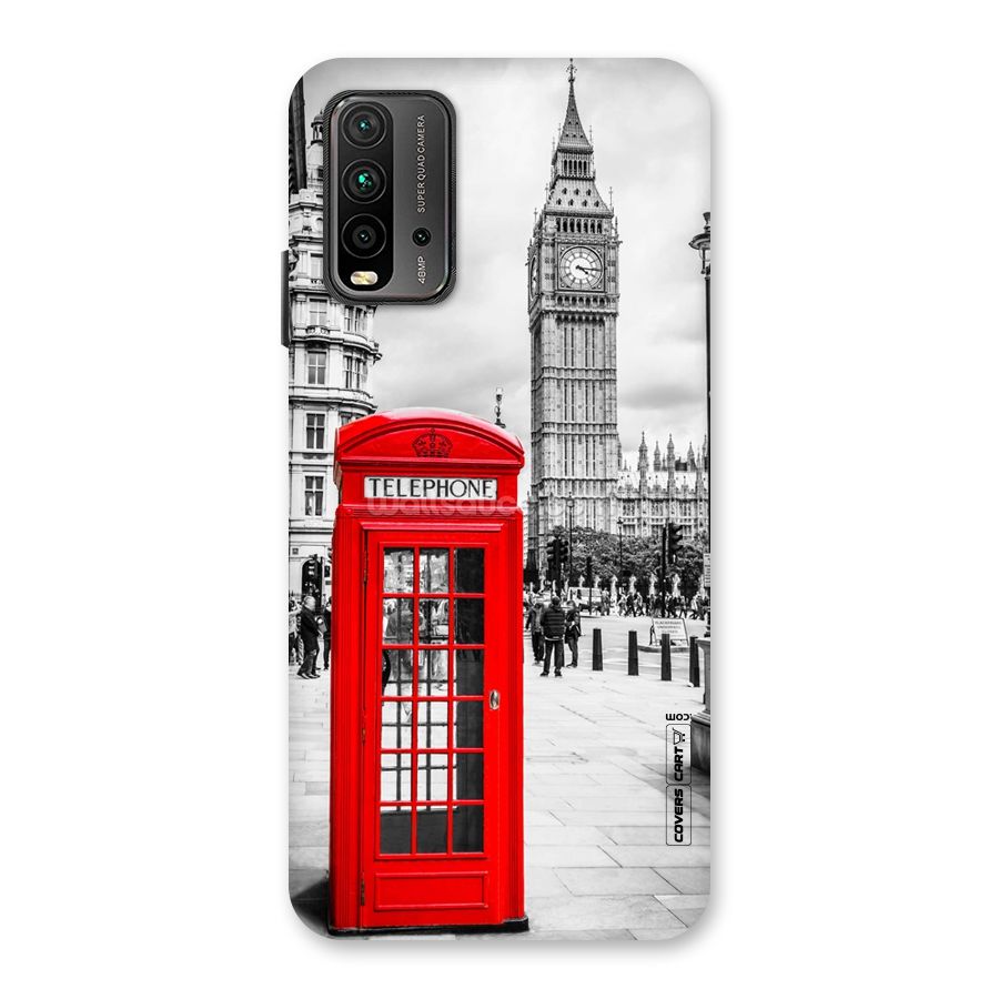 Telephone Booth Back Case for Redmi 9 Power