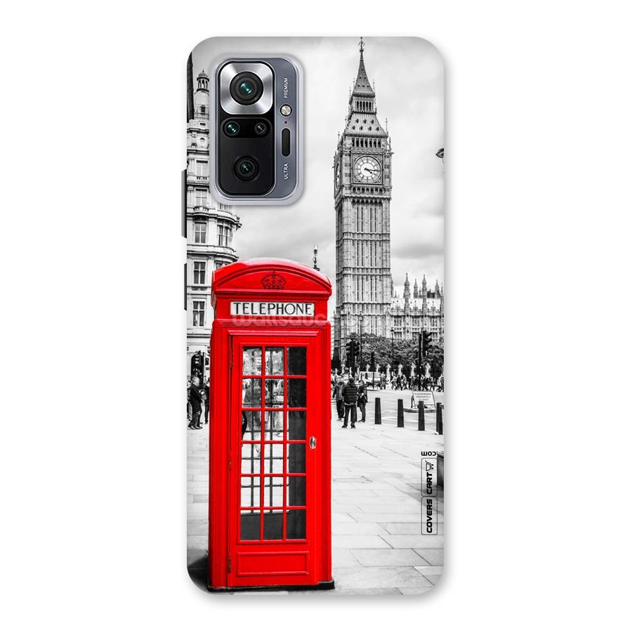 Telephone Booth Back Case for Redmi Note 10 Pro Max