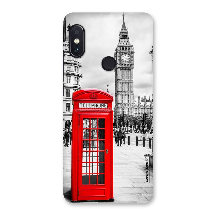 Telephone Booth Back Case for Redmi Note 5 Pro