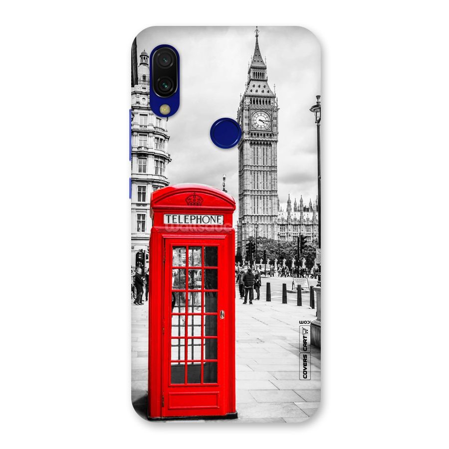 Telephone Booth Back Case for Redmi Y3