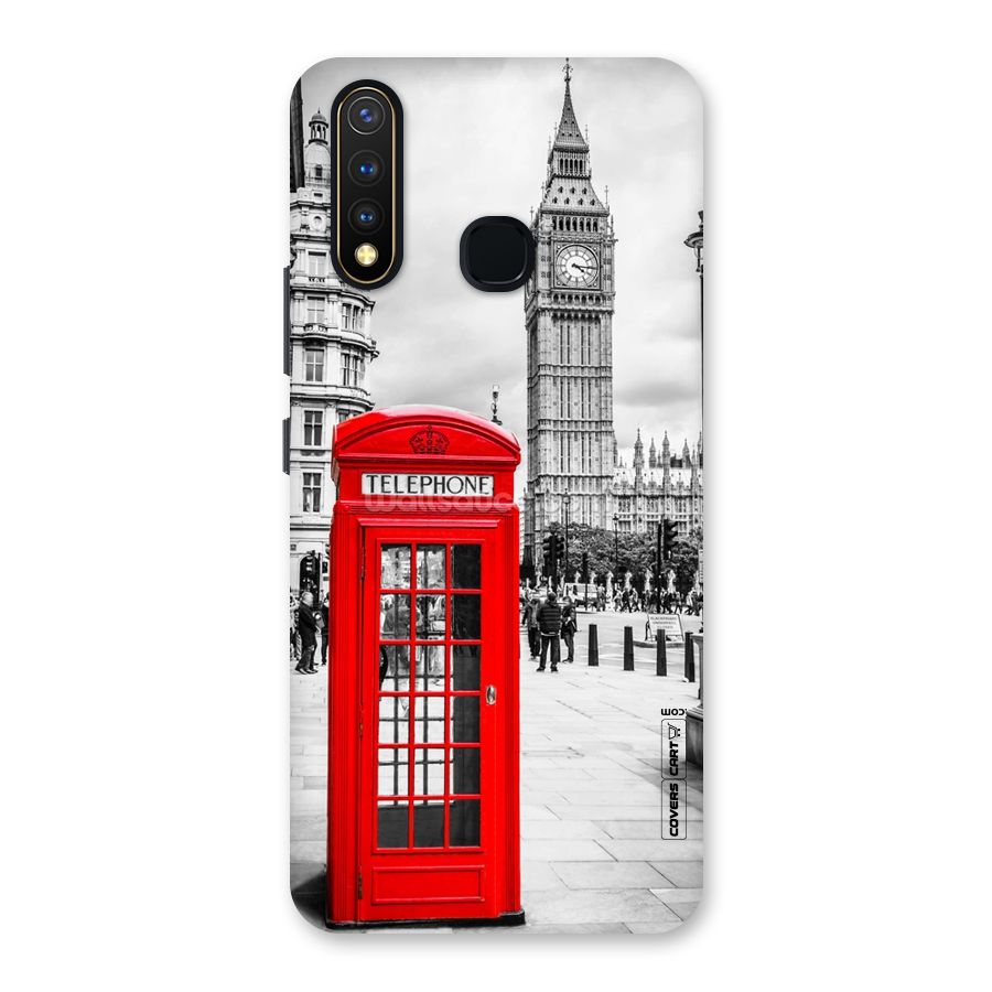 Telephone Booth Back Case for Vivo U20