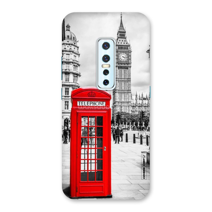 Telephone Booth Back Case for Vivo V17 Pro
