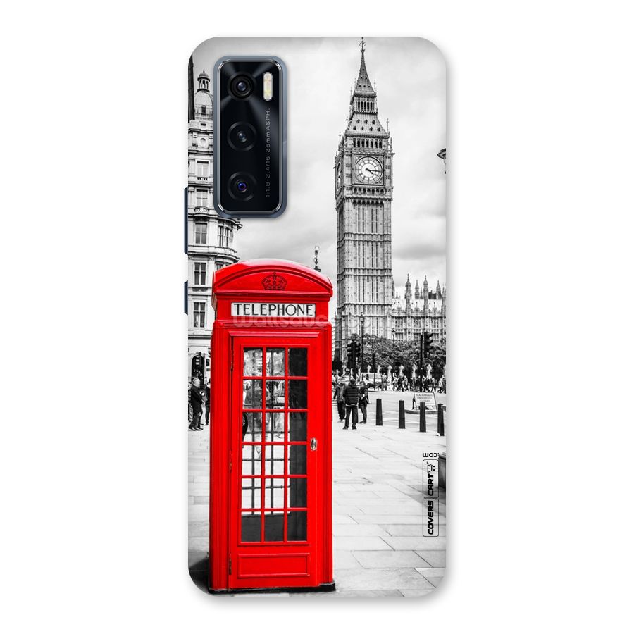 Telephone Booth Back Case for Vivo V20 SE