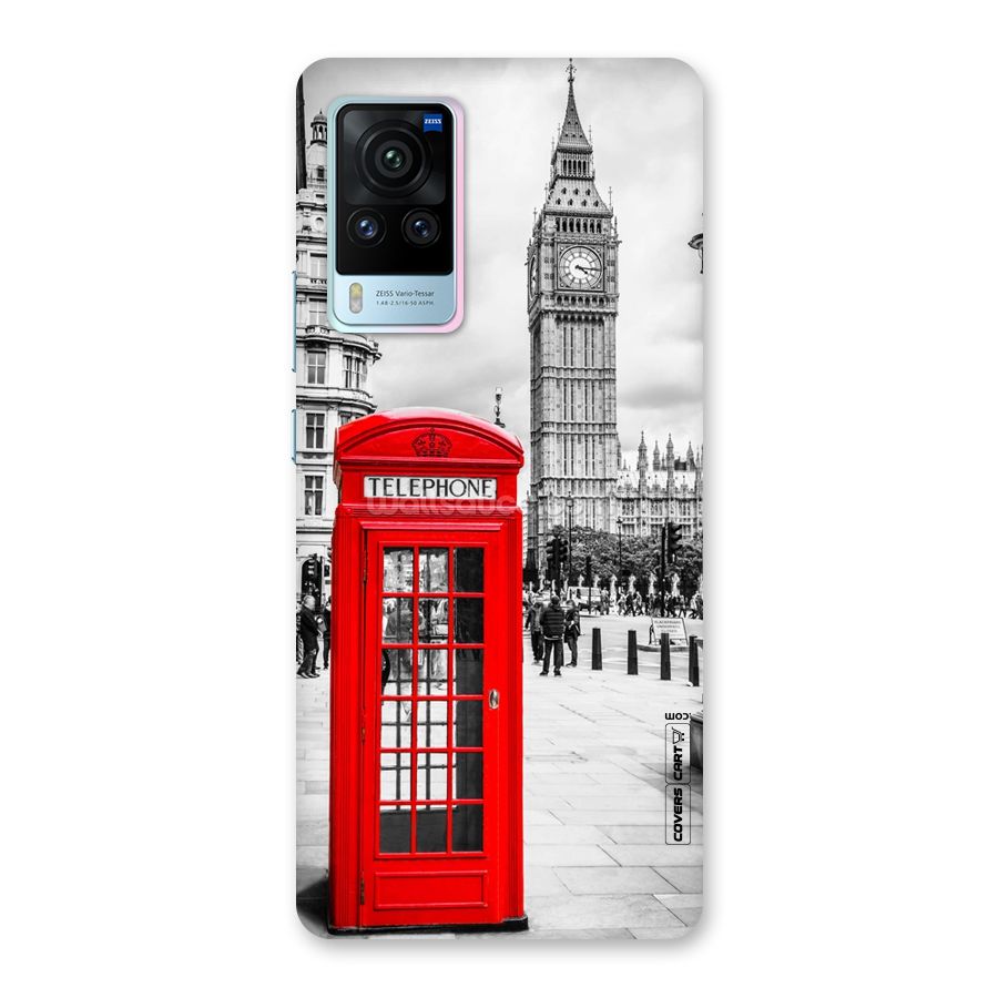 Telephone Booth Back Case for Vivo X60 Pro
