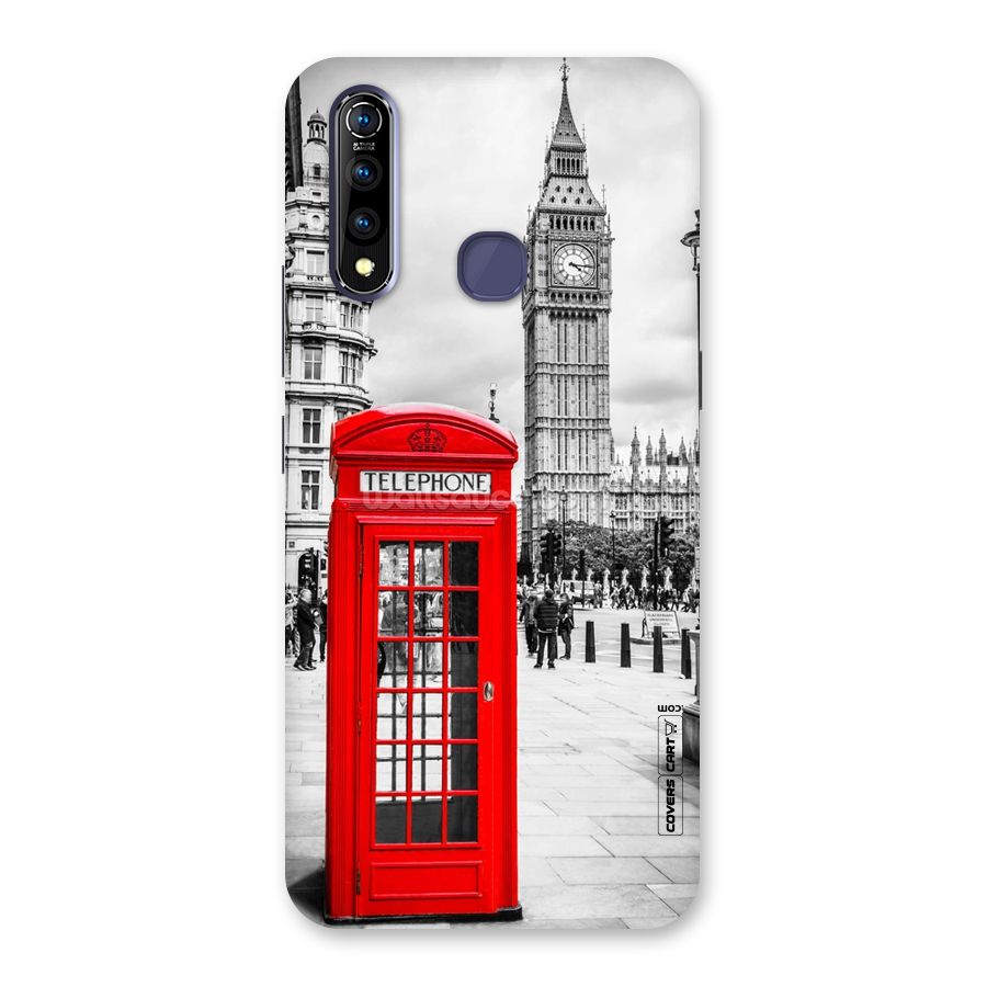 Telephone Booth Back Case for Vivo Z1 Pro