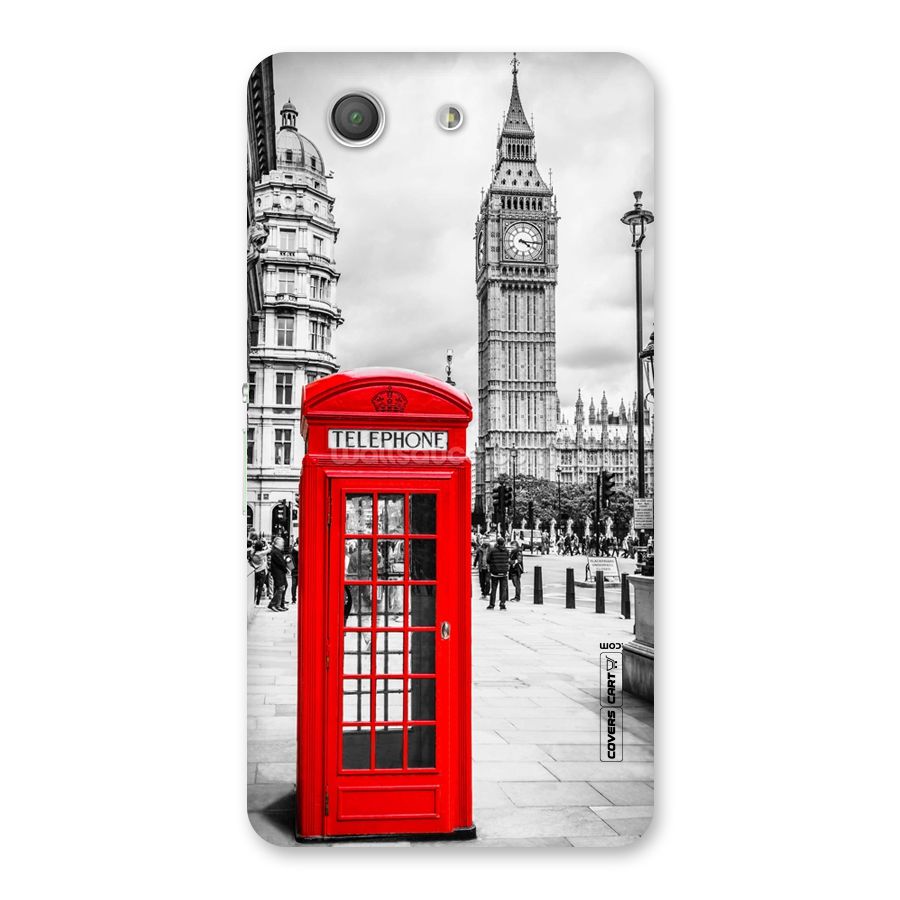 Telephone Booth Back Case for Xperia Z3 Compact