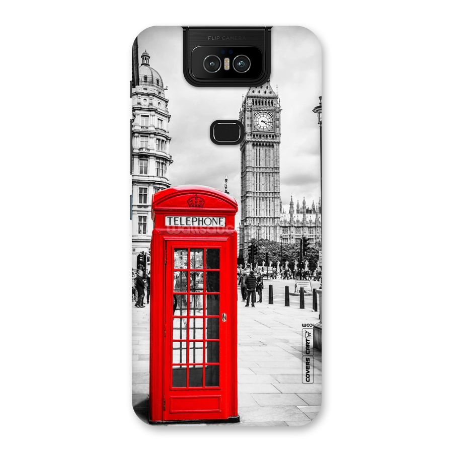 Telephone Booth Back Case for Zenfone 6z