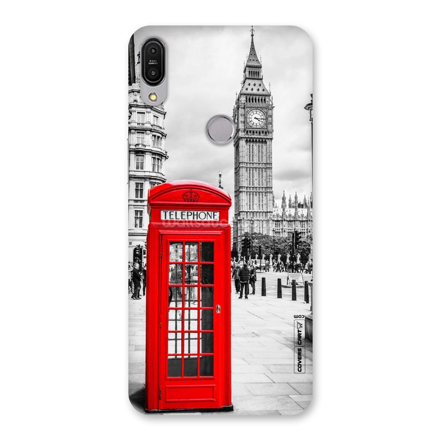 Telephone Booth Back Case for Zenfone Max Pro M1