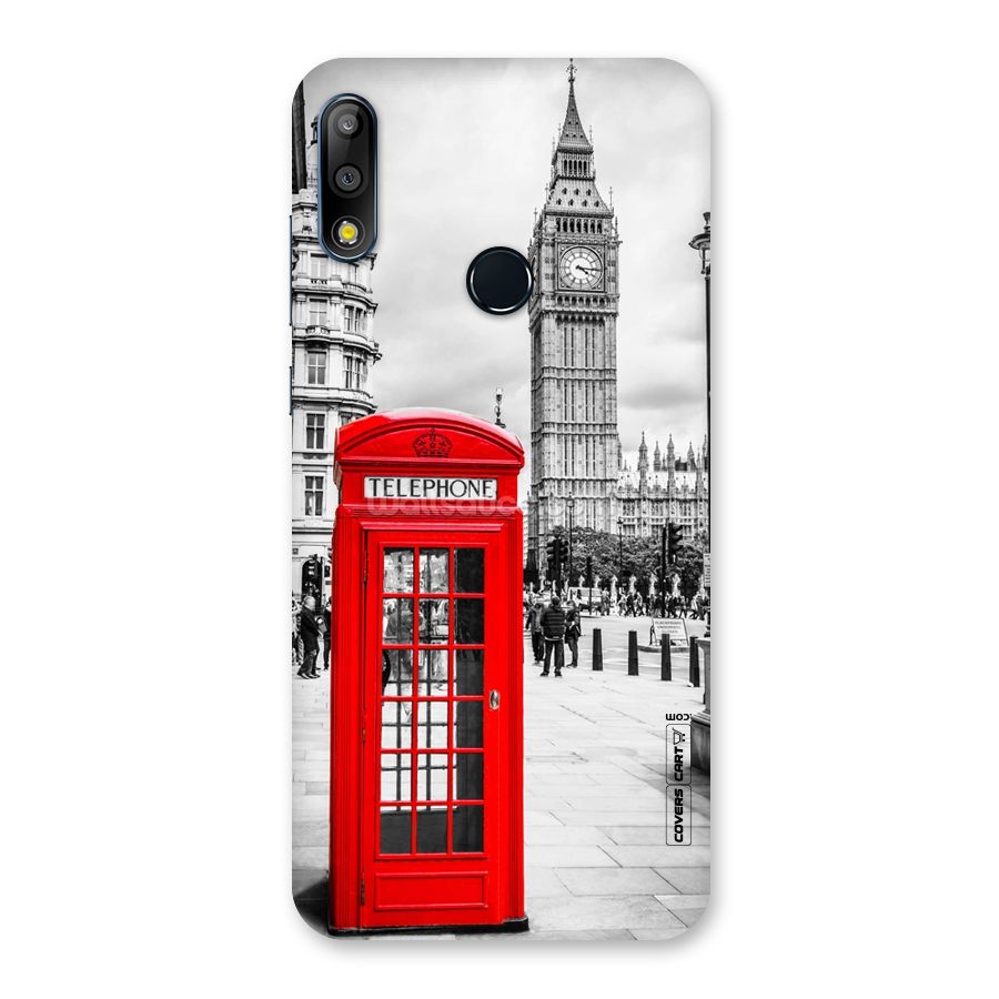 Telephone Booth Back Case for Zenfone Max Pro M2