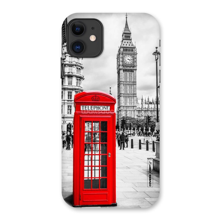 Telephone Booth Back Case for iPhone 11
