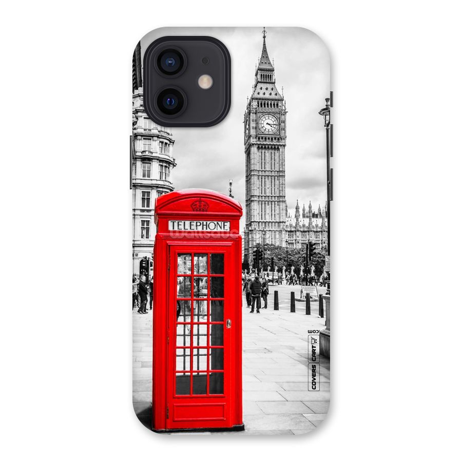 Telephone Booth Back Case for iPhone 12
