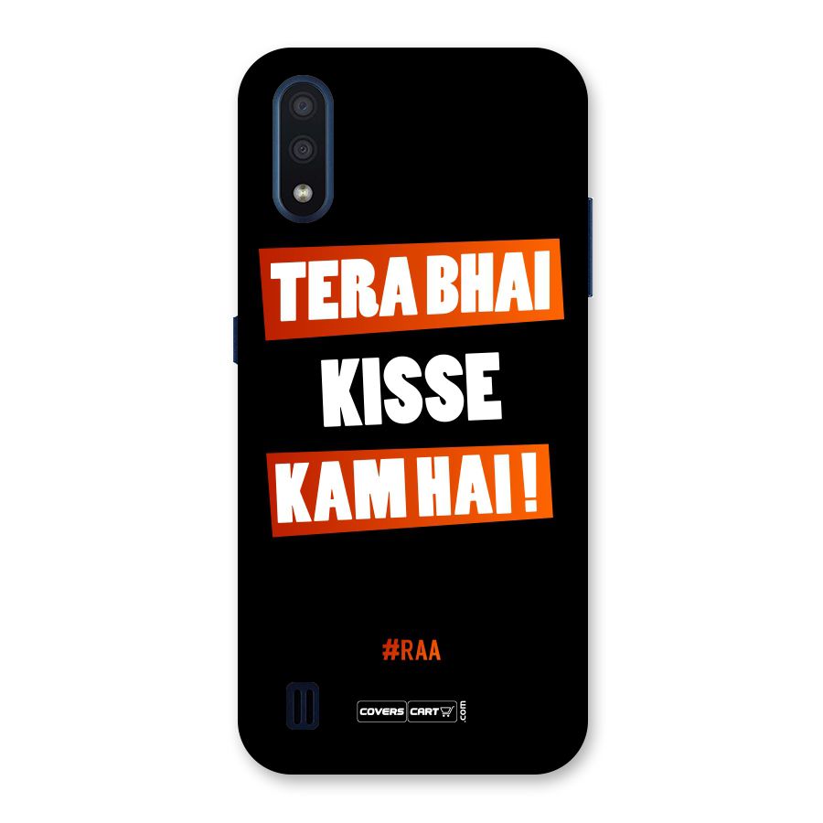 Tera Bhai Kisse Kam Hai Back Case for Galaxy M01