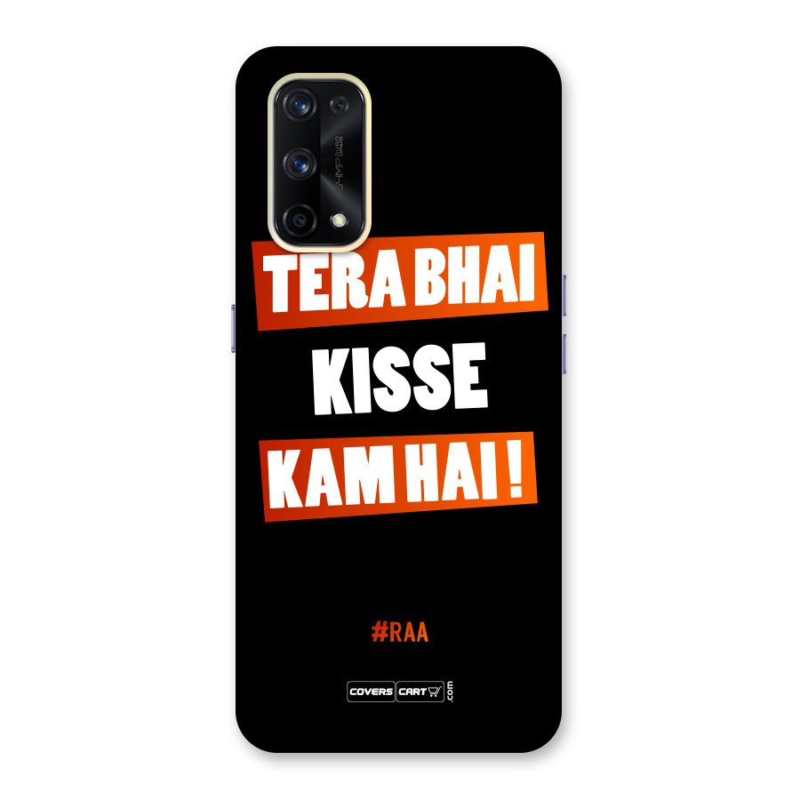Tera Bhai Kisse Kam Hai Glass Back Case for Realme X7 Pro