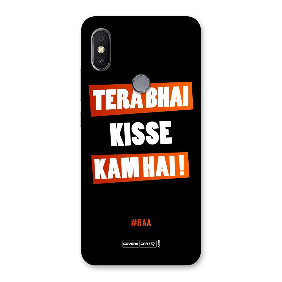 Tera Bhai Kisse Kam Hai Back Case for Redmi Y2