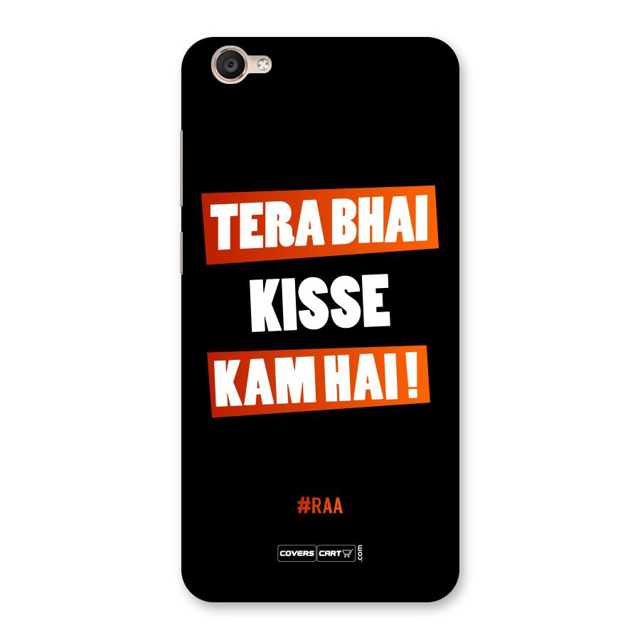 Tera Bhai Kisse Kam Hai Back Case for Vivo Y55s
