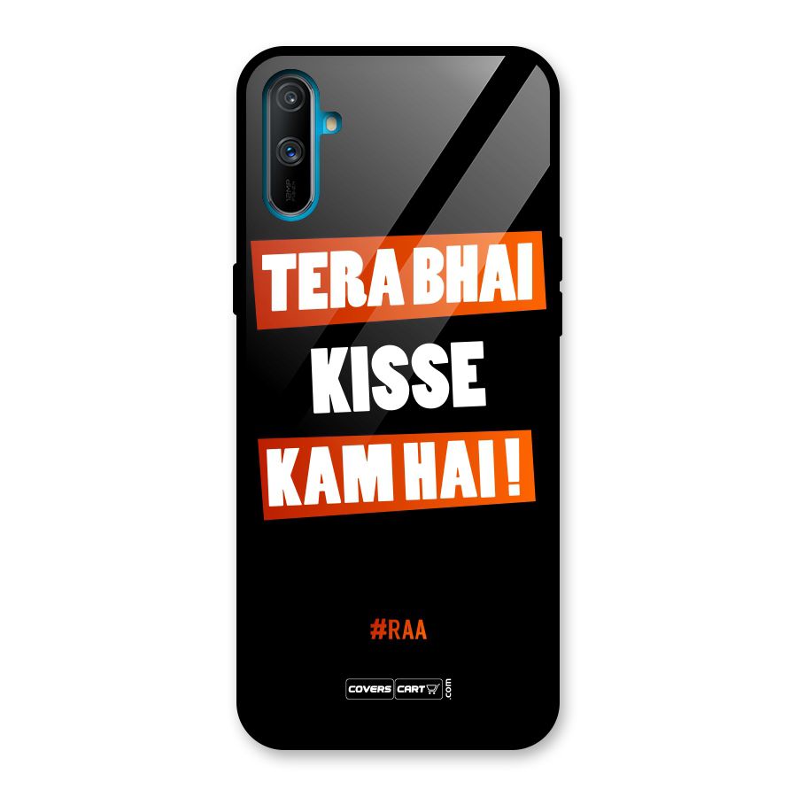 Tera Bhai Kisse Kam Hai Glass Back Case for Realme C3
