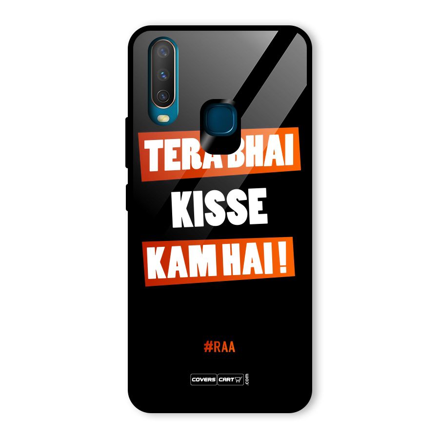 Tera Bhai Kisse Kam Hai Glass Back Case for Vivo Y15