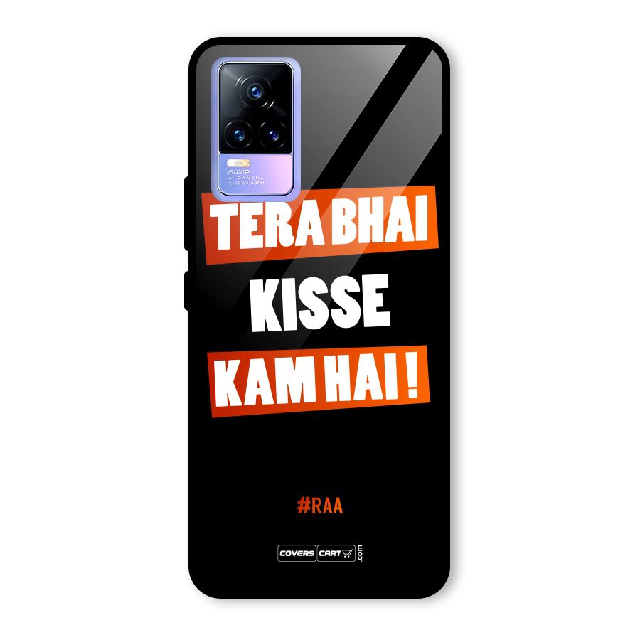Tera Bhai Kisse Kam Hai Glass Back Case for Vivo Y73