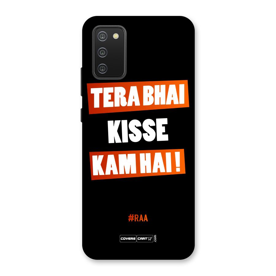 Tera Bhai Raftaar Back Case for Galaxy M02s