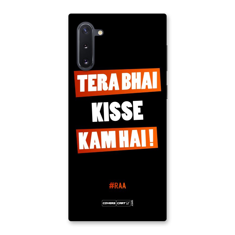 Tera Bhai Raftaar Back Case for Galaxy Note 10