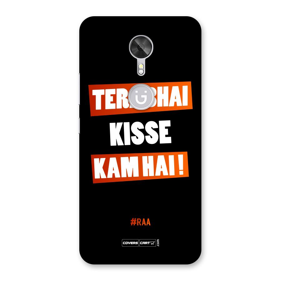 Tera Bhai Raftaar Back Case for Gionee A1