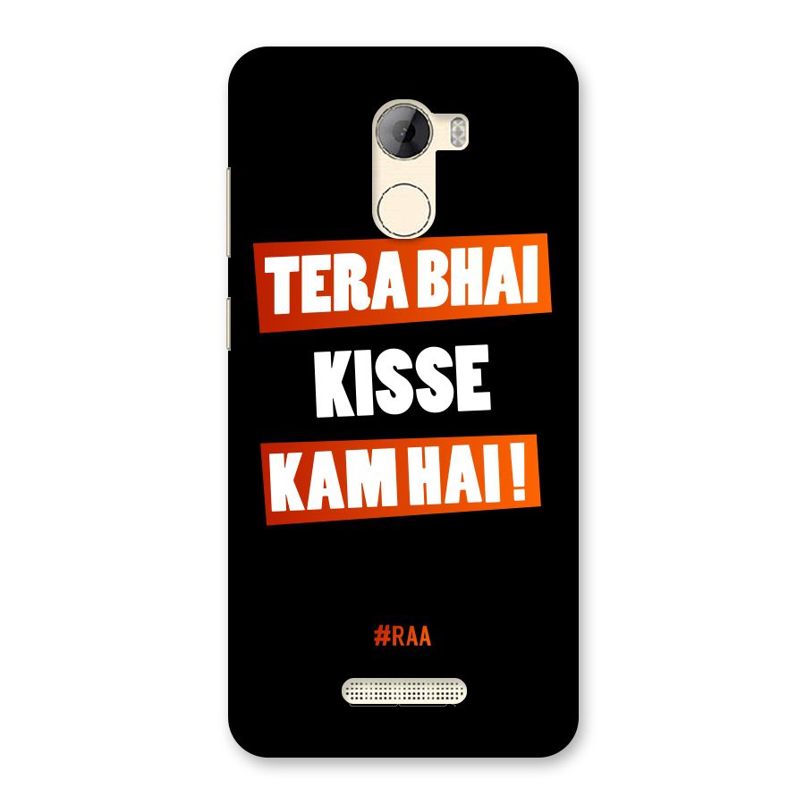 Tera Bhai Raftaar Back Case for Gionee A1 LIte