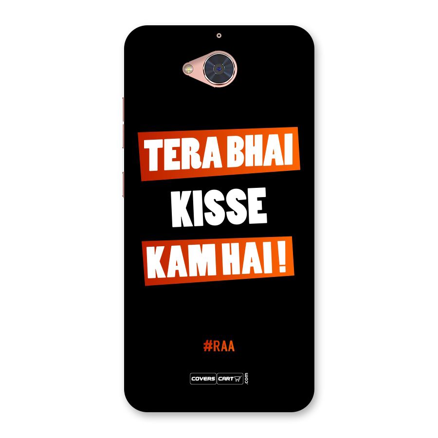 Tera Bhai Raftaar Back Case for Gionee S6 Pro