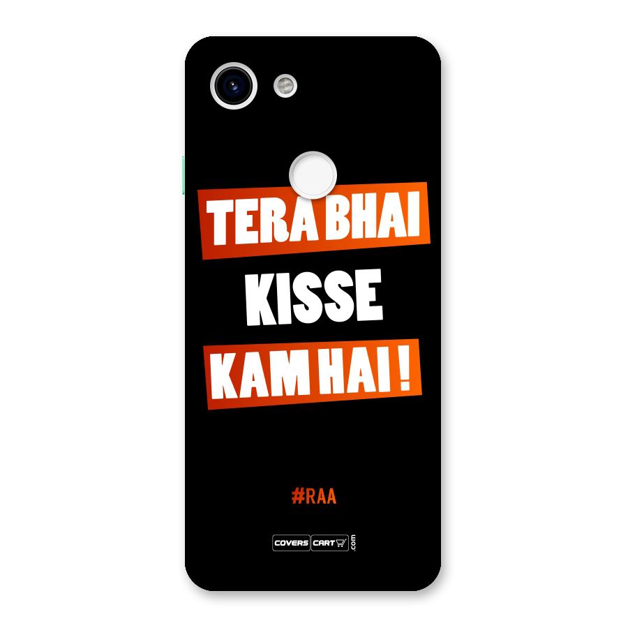 Tera Bhai Raftaar Back Case for Google Pixel 3