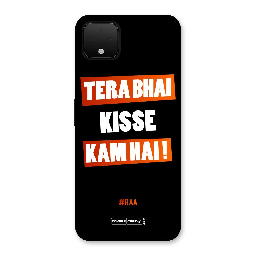 Tera Bhai Raftaar Back Case for Google Pixel 4 XL