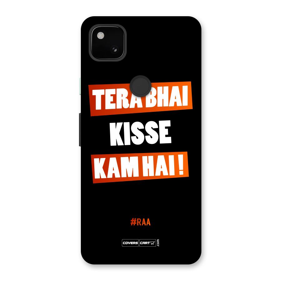 Tera Bhai Raftaar Back Case for Google Pixel 4a