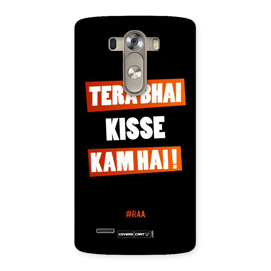 Tera Bhai Raftaar Back Case for LG G3