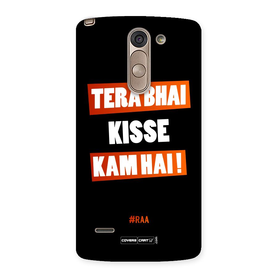 Tera Bhai Raftaar Back Case for LG G3 Stylus