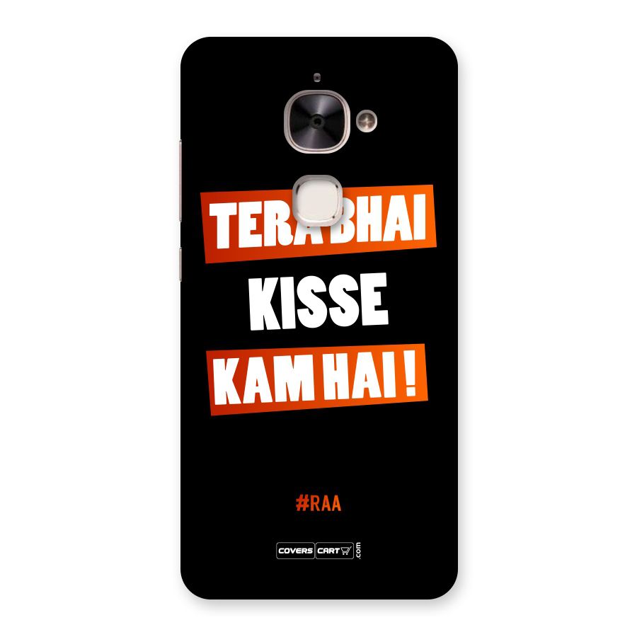 Tera Bhai Raftaar Back Case for Le 2
