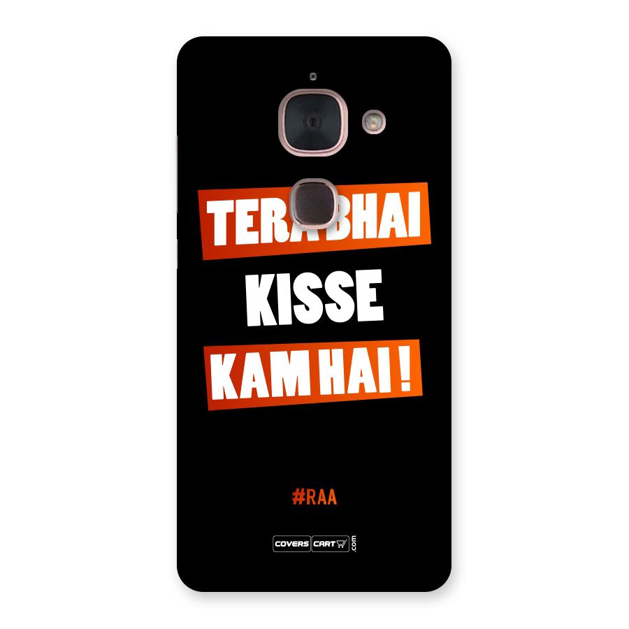 Tera Bhai Raftaar Back Case for Le Max 2