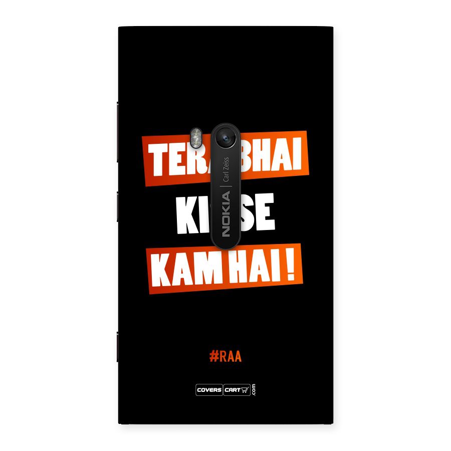 Tera Bhai Raftaar Back Case for Lumia 920