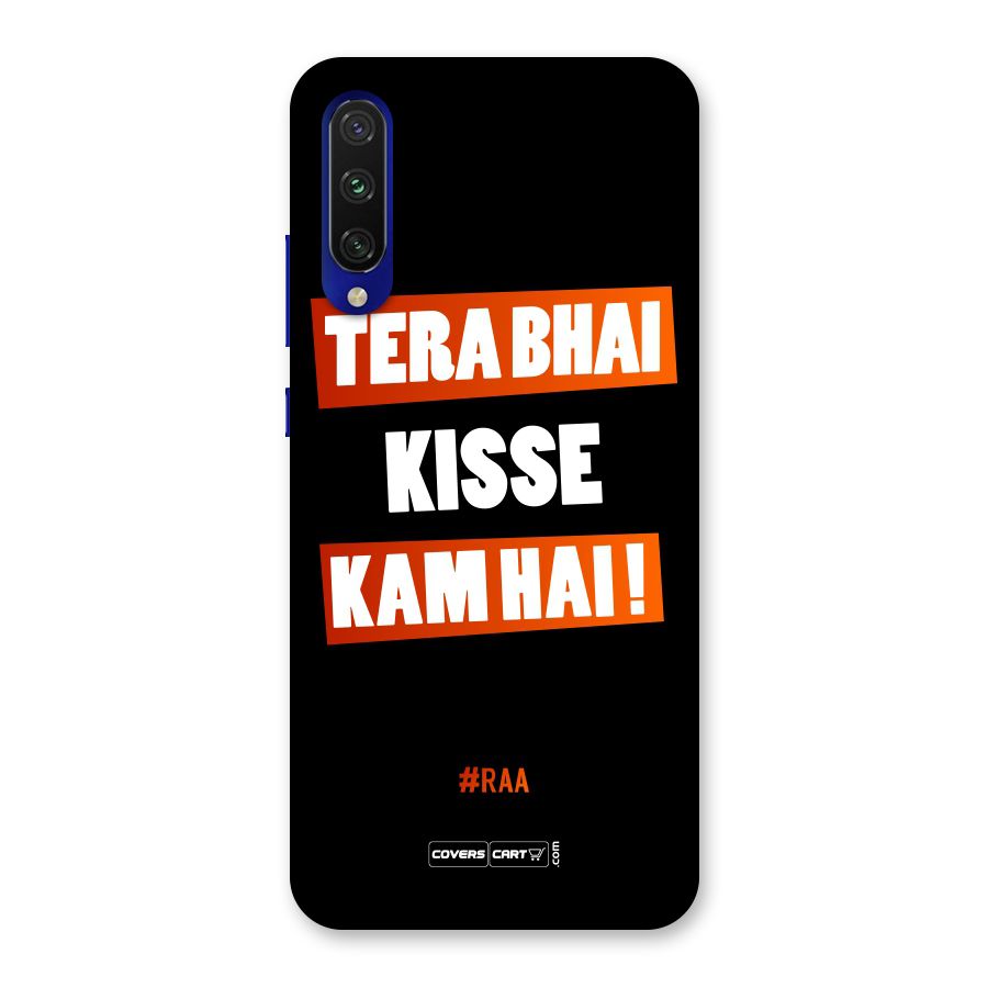 Tera Bhai Raftaar Back Case for Mi A3