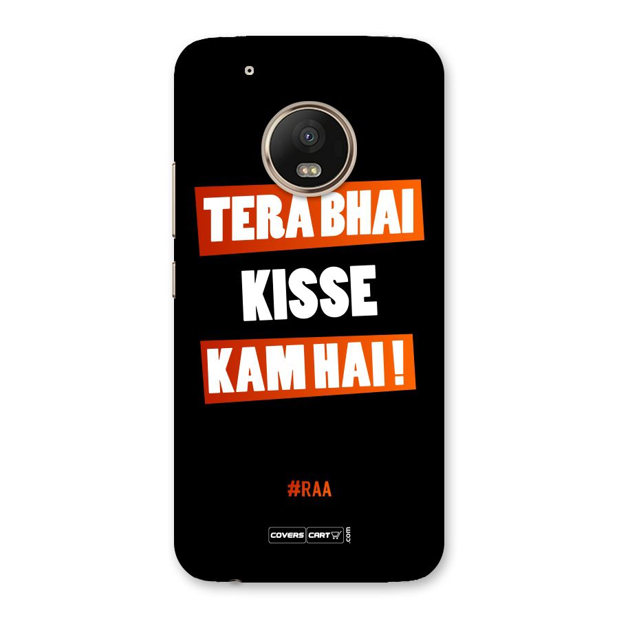 Tera Bhai Raftaar Back Case for Moto G5 Plus