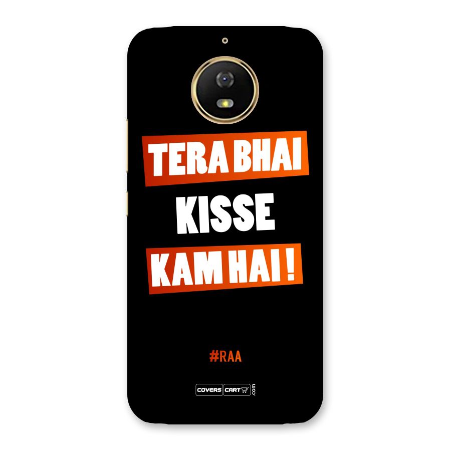 Tera Bhai Raftaar Back Case for Moto G5s