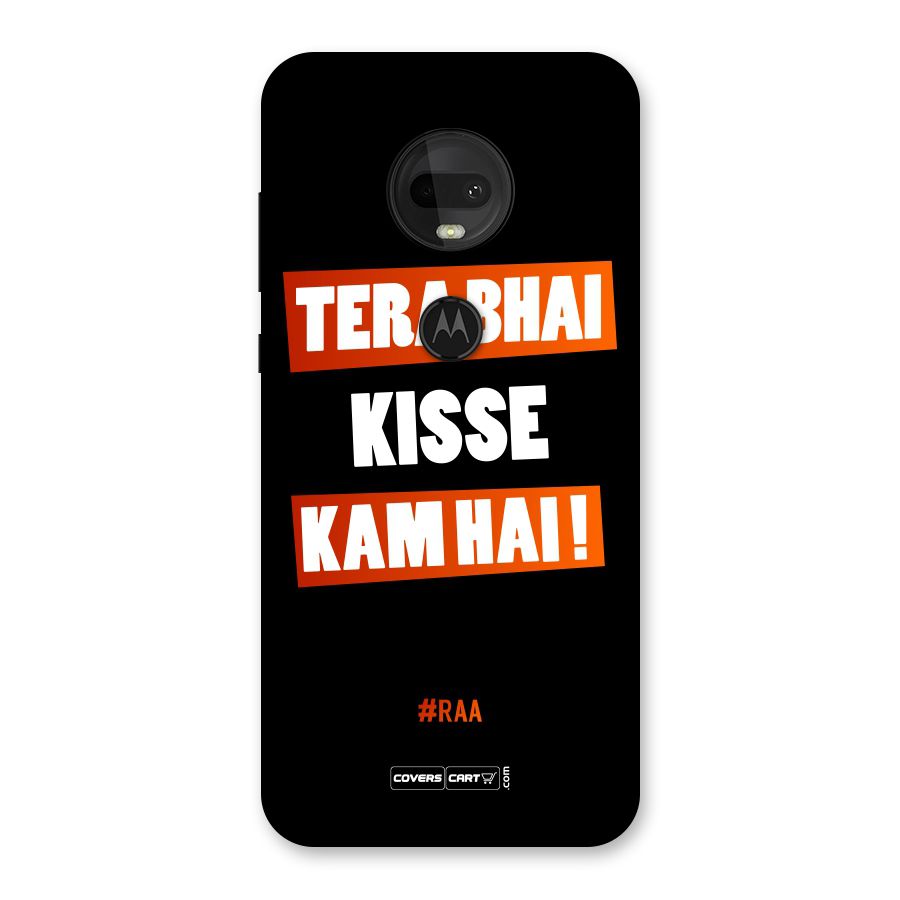 Tera Bhai Raftaar Back Case for Moto G7