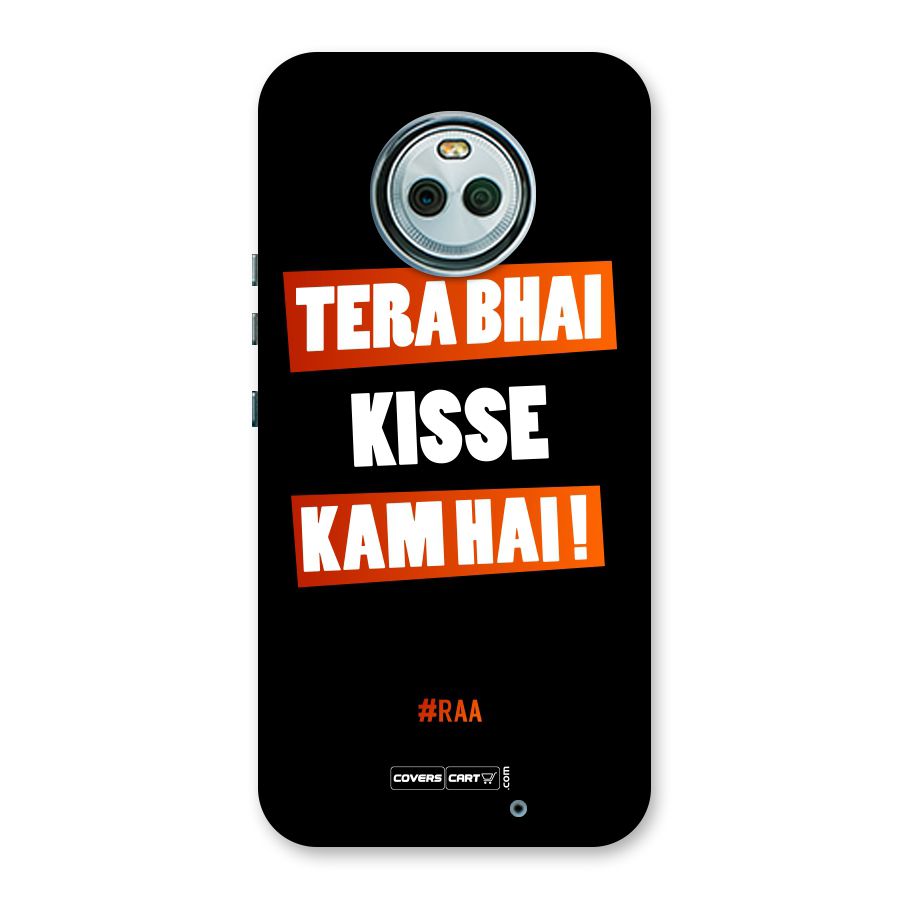 Tera Bhai Raftaar Back Case for Moto X4