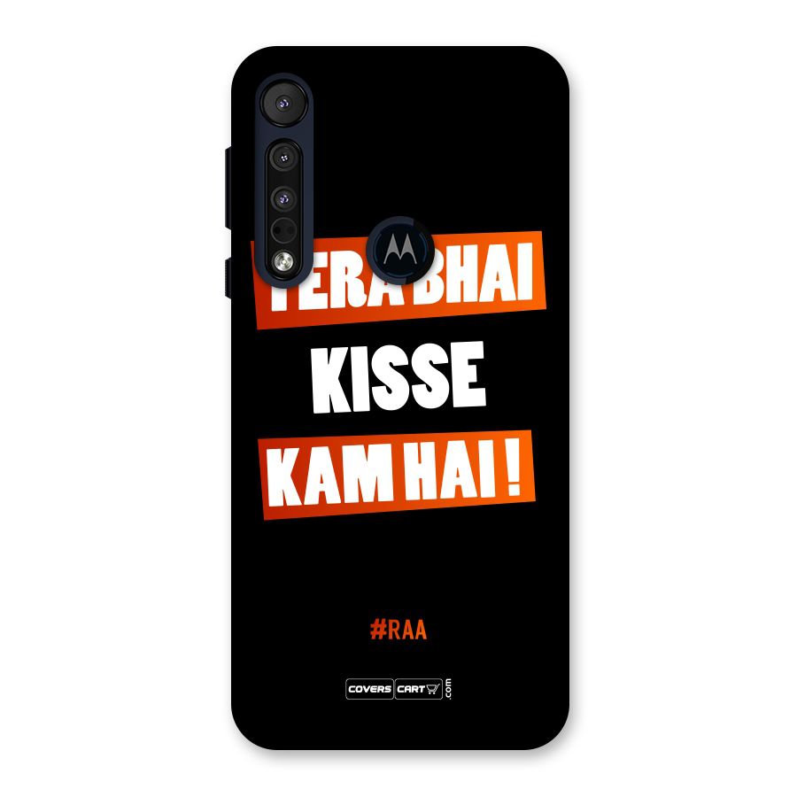 Tera Bhai Raftaar Back Case for Motorola One Macro