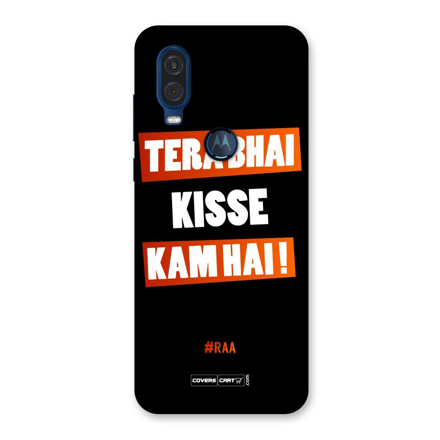 Tera Bhai Raftaar Back Case for Motorola One Vision