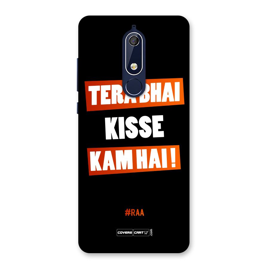 Tera Bhai Raftaar Back Case for Nokia 5.1