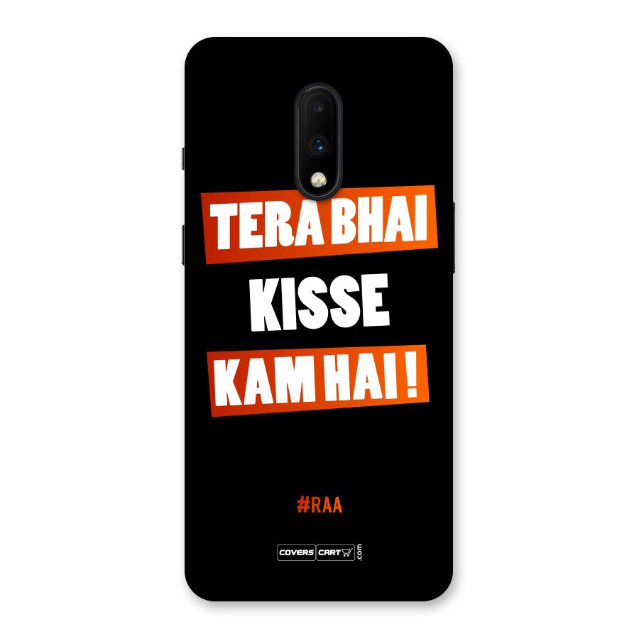 Tera Bhai Raftaar Back Case for OnePlus 7