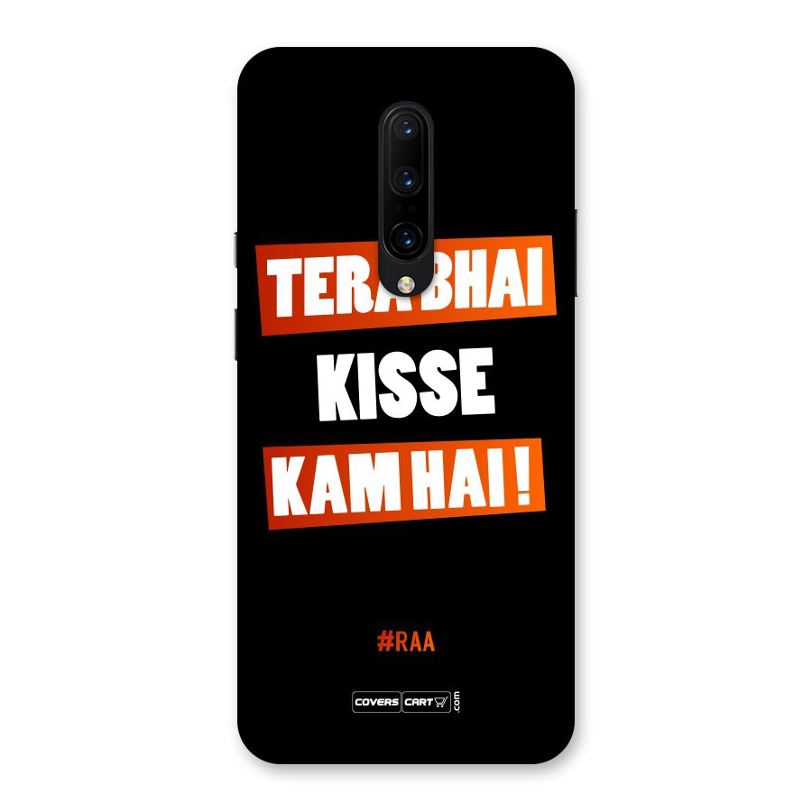 Tera Bhai Raftaar Back Case for OnePlus 7 Pro