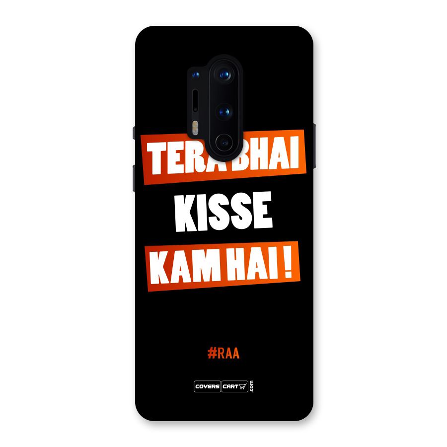 Tera Bhai Raftaar Back Case for OnePlus 8 Pro