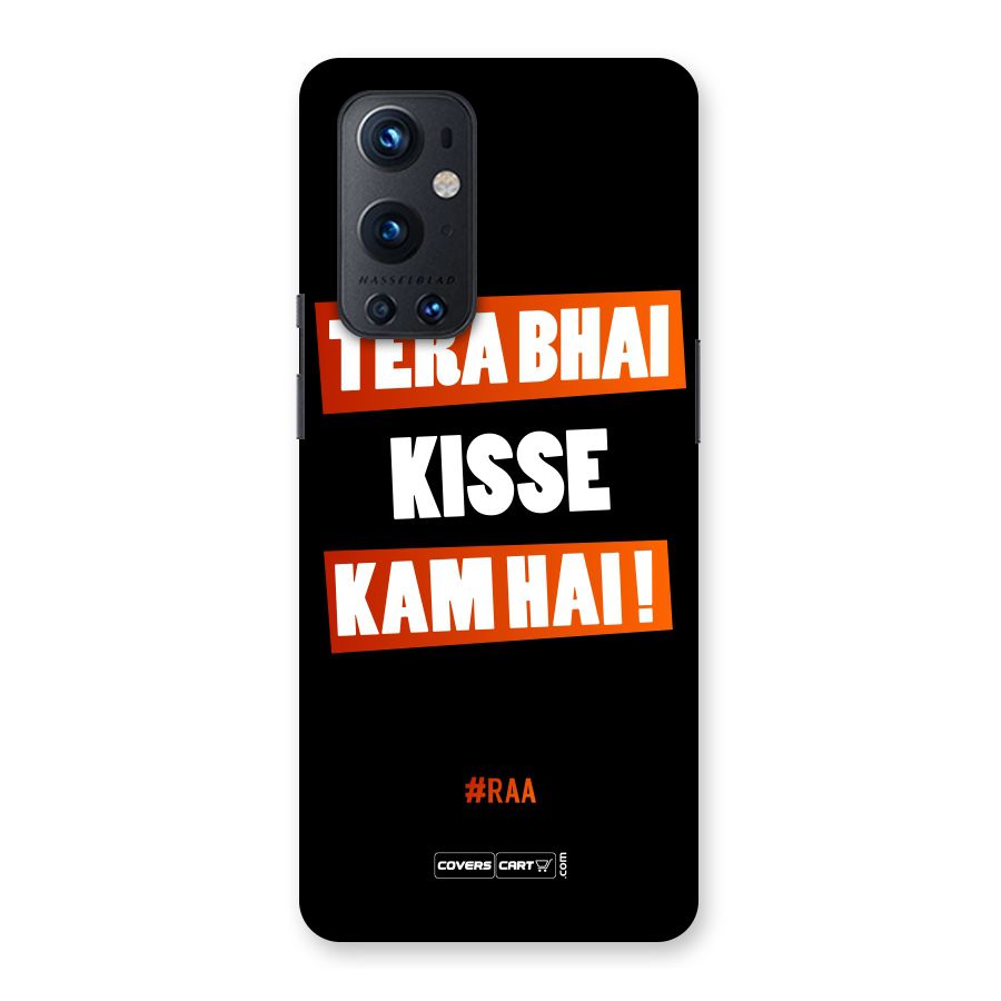 Tera Bhai Raftaar Back Case for OnePlus 9 Pro